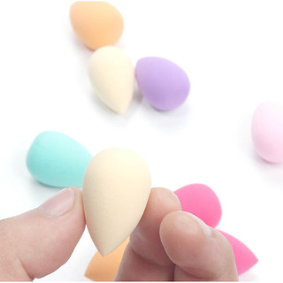 Mini Beauty Trứng mini Trang Điểm Nhỏ Trứng Xốp Puff Bầu Nước Thả Bevel Cut Trang Điểm Trứng Trang Điểm Dụng Cụ Trang Điểm