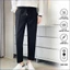 Quần âu nam cạp chun ống suông Unisex, quần baggy nam co giãn ống rộng phong cách Ulzzang Hàn Quốc 6509