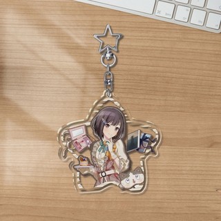 Kamishiro Rui Akiyama Mizuki Anime Móc Khóa Asahina Mafuyu Nam Móc Chìa Khóa Cho Nữ Thời Trang Hình Acrylic Móc Khóa Mặt Dây Chuyền Quà Tặng