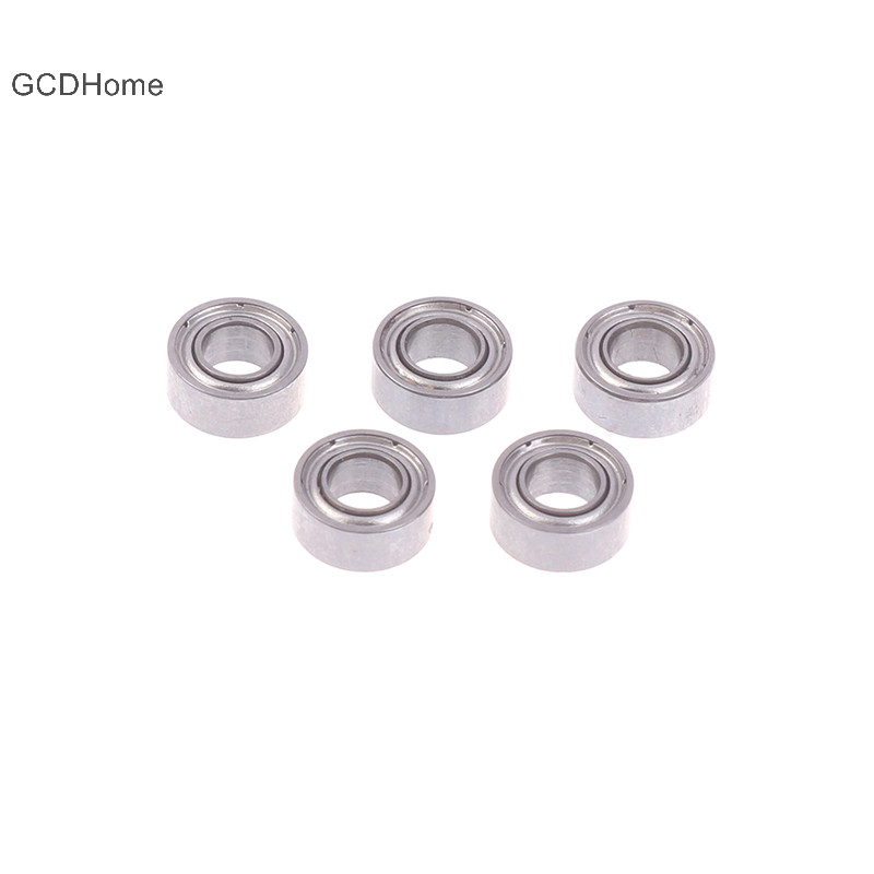 Gcdhome 5 Chiếc MR63zz Vòng Bi 3x6x2.5MM ABEC 7 Chất Lượng Cao MR63 ZZ Vòng Bi Thép Thu Nhỏ Cho Câu Cá HOT