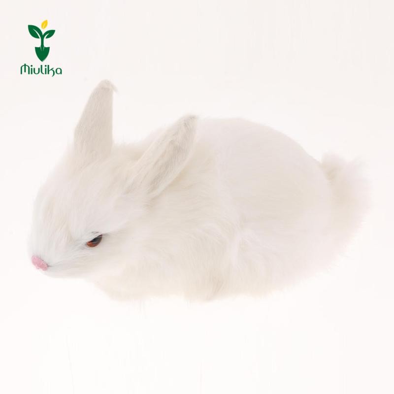 Tượng đối tượng sân vườn động vật Miulika Lông vũ nhân tạo thật + Polythene 14x21cm