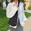 Túi đeo ngực Unisex DUSKGLOW, Túi đeo chéo điện thoại Nylon đa năng, Túi đeo vai hình giọt nước dành cho nữ