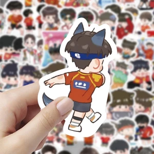 ✨Sản phẩm mới✨180 Tờ Phiên Bản Q Satou Thần Họa Tiết Dán Dễ Thương Wang Chuqin Sun Yingsha Hoạt Hình Dán diy Vỏ Điện Thoại Sổ Tay✨Sự kiện✨