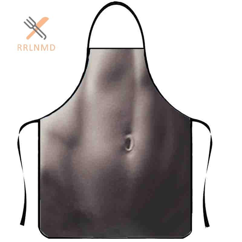 Rrlnmd Muscle Man Gợi Cảm Người Phụ Nữ Ngộ nghĩnh Nhà Bếp Tạp Dề Cho Người Phụ Nữ Trang Trí Nhà Cửa Quà Tặng MỚI