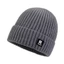 Mũ beanie MERIGGIARE, Mũ dệt kim móc lót nhung, Mũ beanie ngoài trời sang trọng chống gió mùa đông dành cho nam