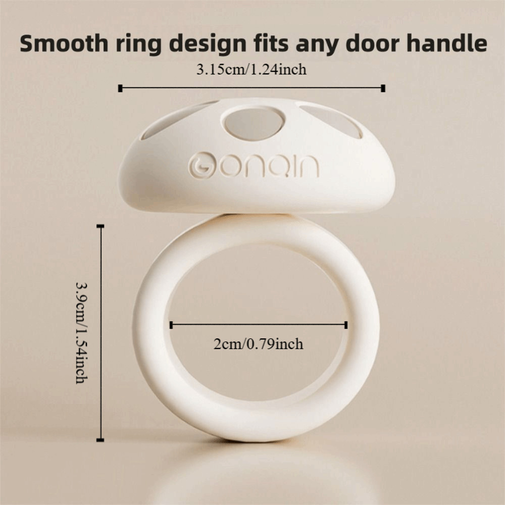YMIFI 1 / 2 / 3 Chốt chặn cửa, Nút chặn cửa silicon tự dính, Tấm bảo vệ chống sốc tắt tiếng bền bỉ Phòng ngủ
