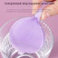 NORDICLIFE 50 Cái / bộ Miếng bọt biển mặt, Miếng bọt biển rửa mặt đóng hộp da mịn màng, Tấm bông làm sạch mặt dùng một lần nén cho mọi loại da