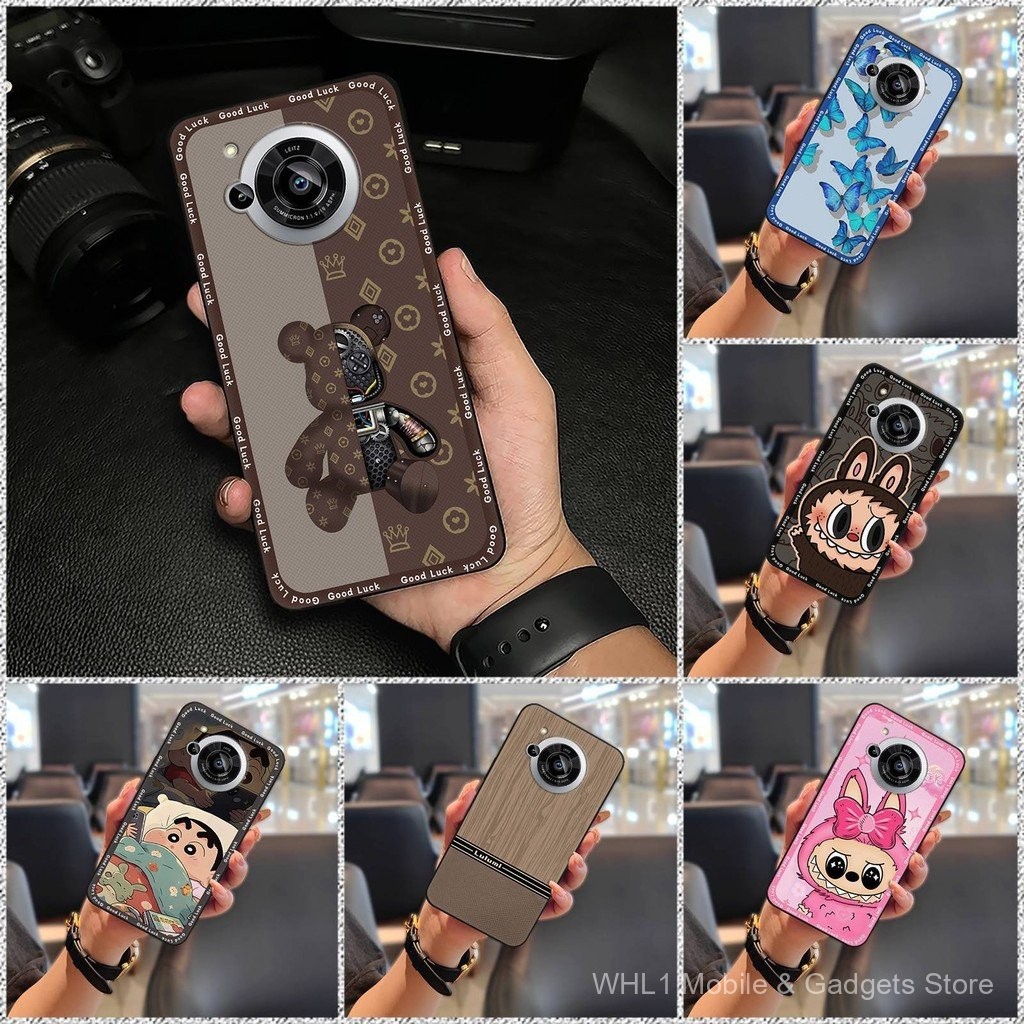 Thích hợp cho Sharp Sharp Aquos R7 / SH-52C Vỏ Điện Thoại Bao Gồm Tất Cả Cạnh Sáng Tạo Cặp Đôi Nữ Kết Cấu Tản Nhiệt