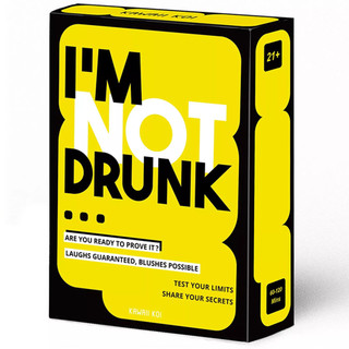 I'M NOT DRUNK - Party Drinking Game for Game Nights Bachelorette Party Game
