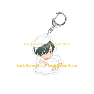 TV Anime Blue Lock character Jyubei Aryu Kairu Saramadara Kenyu Yukimiya Spa Series Chibi Acrylic keycha