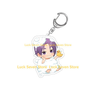 TV Anime Blue Lock character Jyubei Aryu Kairu Saramadara Kenyu Yukimiya Spa Series Chibi Acrylic keycha