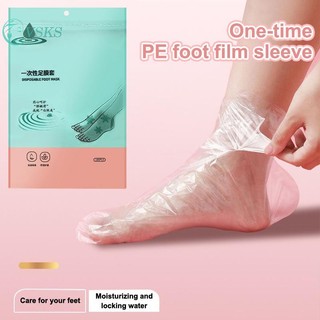 Chenlongshang 100 Chiếc Trong Suốt Dùng Một Lần Túi Chân Detox SPA Covers PE Nhựa Chân Phim Ngăn Ngừa Nhiễm Trùng Chapped Chăm Sóc Bàn Chân Dụng Cụ Làm Móng Chân EN