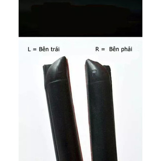 Bộ 2 sợi gioăng cao su cột B lõi thép gắn cửa ô tô xe hơi chống bụi cách âm giảm tiếng ồn