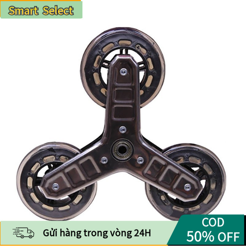 [COD] 2 Bánh Xe Leo Cầu Thang Thay Thế – Bánh Xe Con Lăn Cho Giỏ Hàng, Xe Giặt