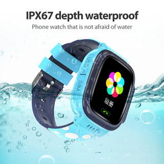 Y92 2G 4G Thẻ SIM Đồng hồ thông minh trẻ em Màn hình 1,44 Inch LBS Vị trí GPRS Ảnh chống nước Âm nhạc Cuộc gọi SOS Đồng hồ chống thất lạc Đồng hồ trẻ em
