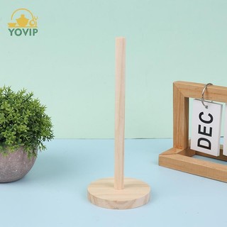YOVIP 1PC Dễ Dàng Lắp Ráp Giá Treo Khăn Giấy Bằng Gỗ Cho Nhà Bếp, Phòng Khách Và Phòng Ngủ - Giá Đựng Khăn Giấy Dọc Để Trang Trí Nhà VN