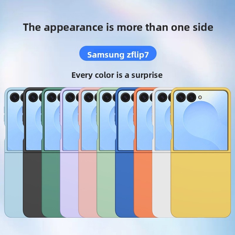 Ốp điện thoại Candy Cute Skin Feel cho Samsung Z Flip 7 FE 6 5 4 3 Flip7 Flip6 Flip5 Flip4 5G Vỏ bảo vệ mỏng