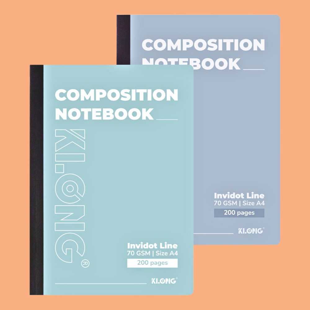 Vở bài tập a4 invidot line 200 trang klong MS 214 composition notebook ...