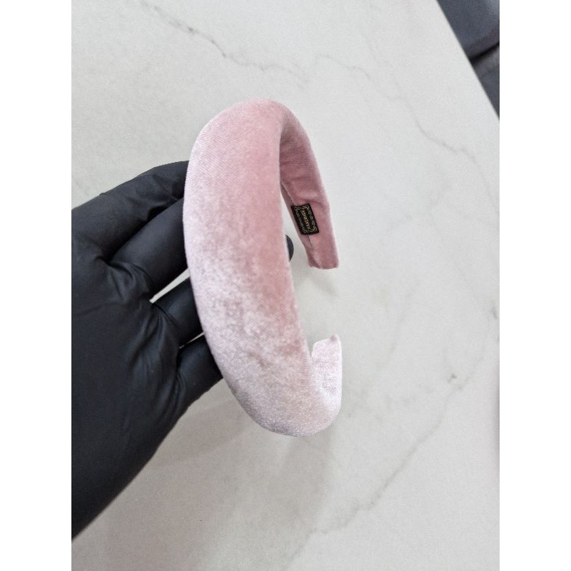 cài băng đô vải nhung xịn bản 3cm dùng để cài đầu kết hợp cùng áo dài nhung dùng để chụp ảnh, biểu diễn văn nghệ