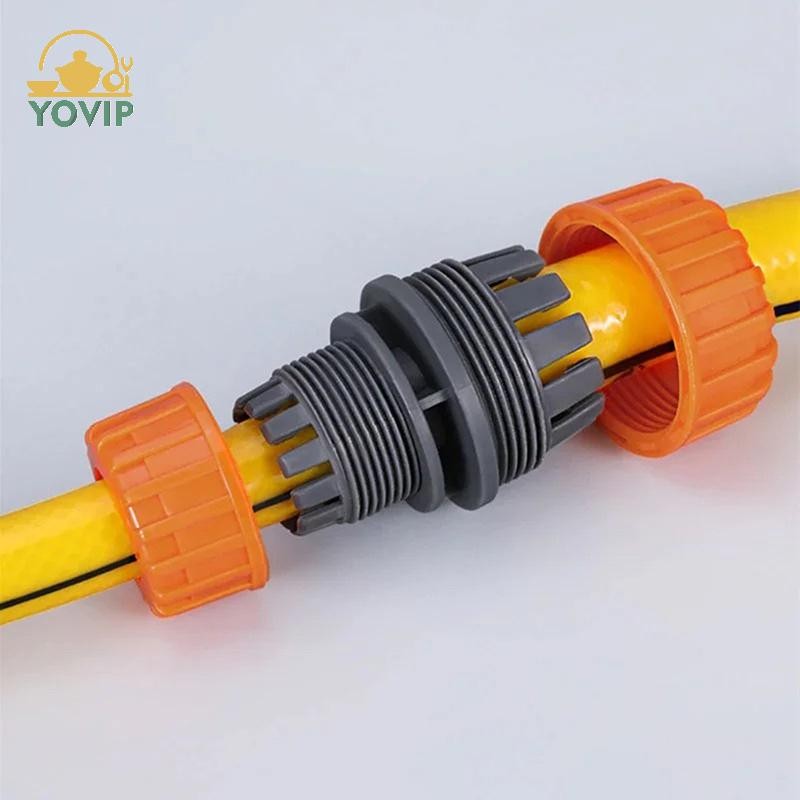 Ống tưới vườn YOVIP Đầu nối nhanh bằng nhựa 1 / 2 "3 / 4 '' 1 '' Bộ mở rộng khớp nối nam đôi cho ống VN