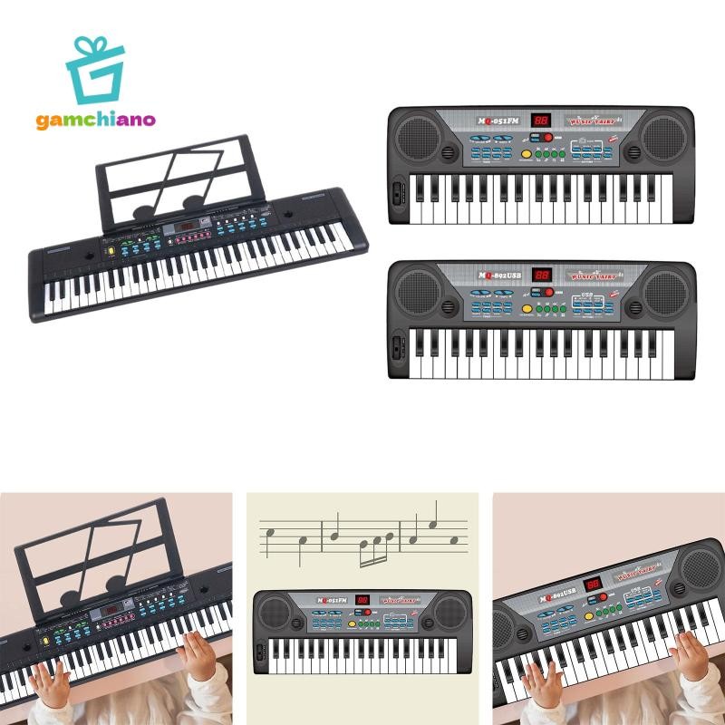 Gamchiano Bàn Phím Đàn Piano Cho Trẻ Em Âm Nhạc Bàn Phím Điện Tử Giáo Dục Đồ Chơi Âm Nhạc Học Tập Sớm Đồ Chơi Cho Đảng Ngoài Trời