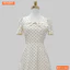 Đầm thiết kế BEMINE cổ vuông nơ cách điệu dáng chữ A phù hợp đi làm-MT11162
