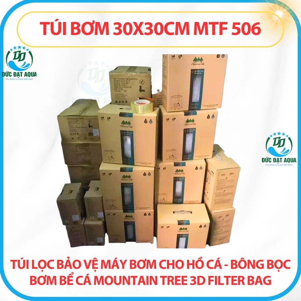 Túi lọc máy bơm cho hồ cá -Bông lọc bể cá MOUNTAIN TREE 3D FILTER BAG MTF306