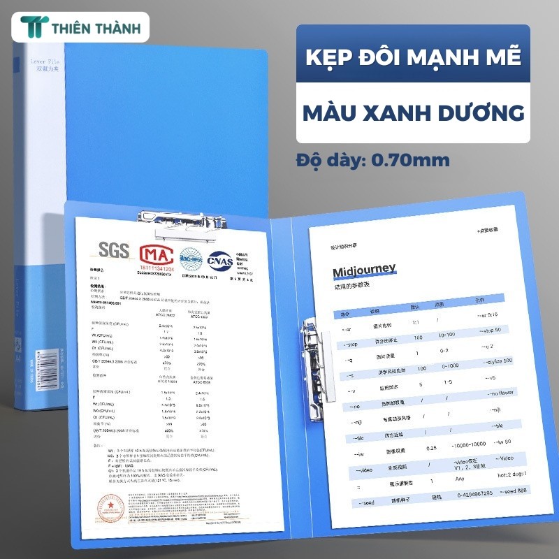 Bìa Kẹp Hồ Sơ A4 Có Kẹp Dọc - File Kẹp Giấy Tiết Kiệm Thời Gian, Lựa Chọn Tối Ưu Cho Công Ty