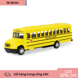 [COD] Xe buýt mô hình hợp kim Wheels On The Bus tỉ lệ 1/43 đẹp mắt