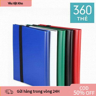 [COD] 【48h】Sổ đựng thẻ 3x3 chứa 360 thẻ chính hãng dành cho thẻ Yugioh, Pokemon, Vanguard...sổ card đựng thẻ túi đựng th