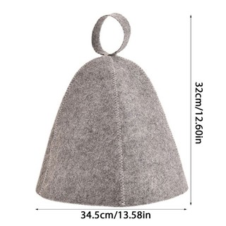 Charmantcc1 Len Nỉ Xông Hơi Mũ Treo Tường Có Thể Tái Sử Dụng Tắm Kèm Đồ Dùng