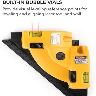 【COD】Thước Laser Góc Vuông Đa Năng – Đo Chính Xác 90 Độ, Máy Chiếu Tia Laze Góc Vuông Dễ Sử Dụng, Gọn Nhẹ
