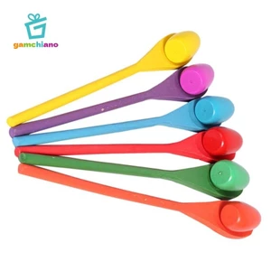 Gamchiano 12 Miếng Trứng Và Thìa Đua Game6 6 Thìa Trò Chơi Vui Nhộn Cho Trẻ Em Tiệc, Sinh Nhật, Đi Chơi Gia Đình