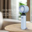 Quạt tích điện mini màn hình LED, sạc nhanh, gió siêu mạnh, di động