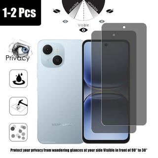 1-2 Chiếc Tecno Spark 40C Kính Cường Lực Chống Gián Điệp Bảo Vệ Màn Hình Riêng Tư Cho Tecno Spark 40 Pro Go 1 1S 2024 40 30c 30 20 Pro 4G 5G