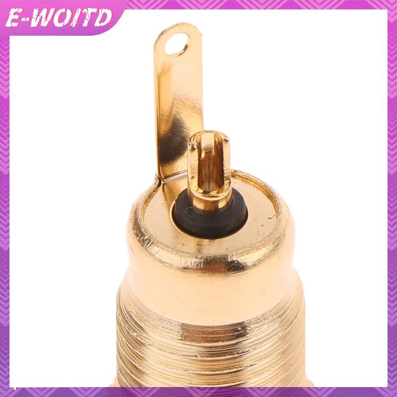 E-WOITD Mạ Vàng 30V 10A Đầu Nối Dòng Điện Cao 5.5x2.1MM 5.5x2.5MM Điện Nữ Jack Ổ Cắm Đai Ốc Bảng Gắn Adapter Kết Nối HNVN