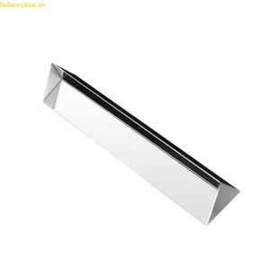 Lăng kính hình tam giác bằng kính mạnh mẽ Fol với góc 60 độ Giáo dục khoa học nhỏ cho lớp học Hoạt động học tập STEM
