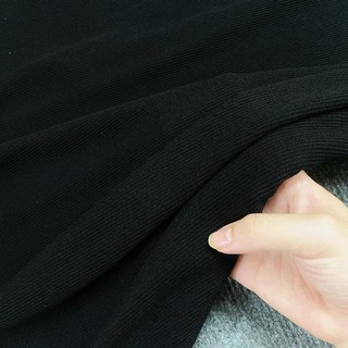 Đầm bigsize nữ yếm tiểu thư tay dài cổ nơ váy dáng dài màu đen thanh lịch cho chuppy từ 58 đến 92 ký A688