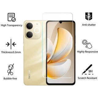 Kính cường lực phía trước 2 trong 1 cho Realme Note 70 70T 60 60X Note60 Note70T 4G 5G 2025 Full Cover Full Keo Bảo vệ màn hình trong suốt Mặt sau Phim bảo vệ ống kính máy ảnh cho Note60X