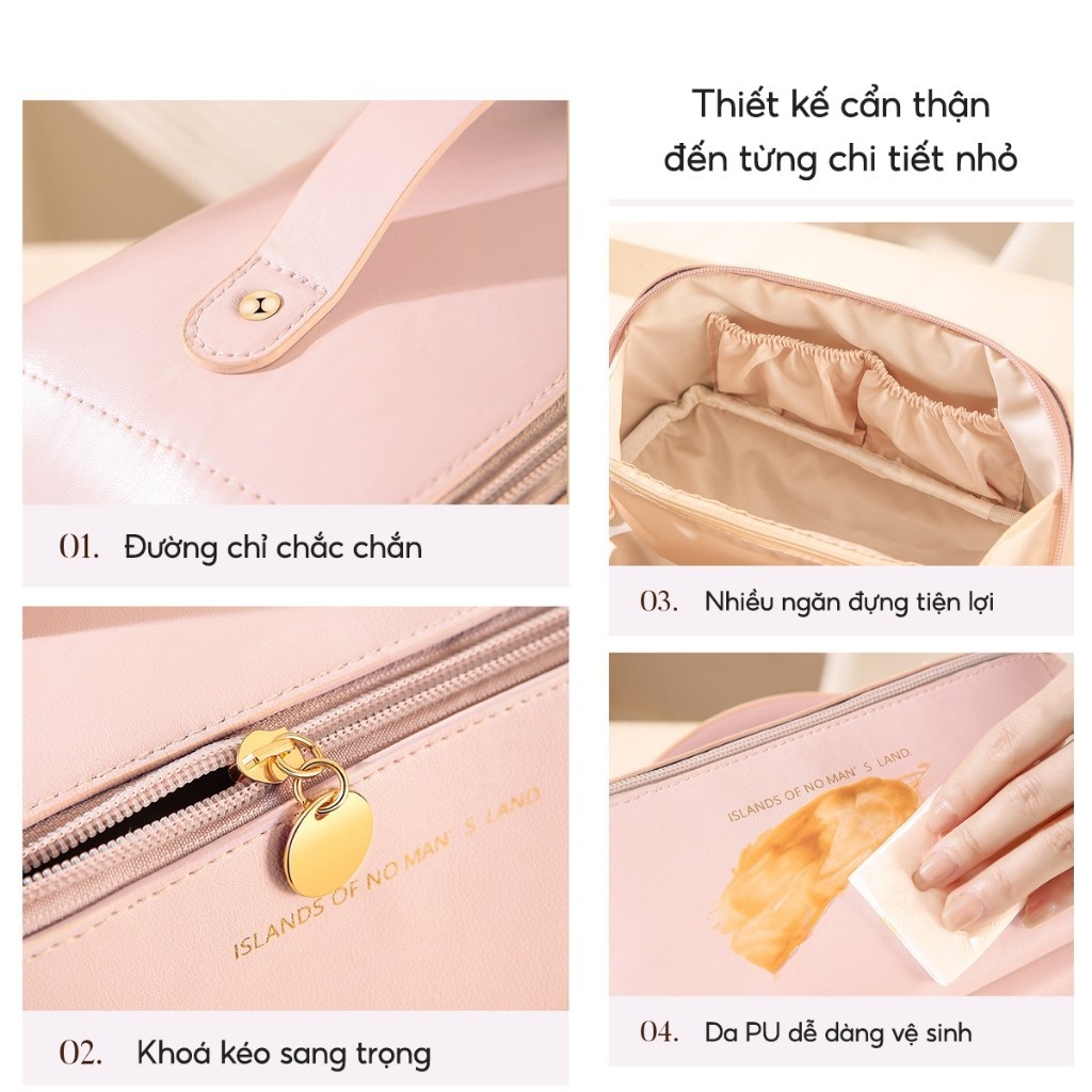 Túi Đựng Mỹ Phẩm Đồ Trang Điểm Trang Sức Chống Nước Túi Đựng Đồ Du Lịch Dã Ngoại