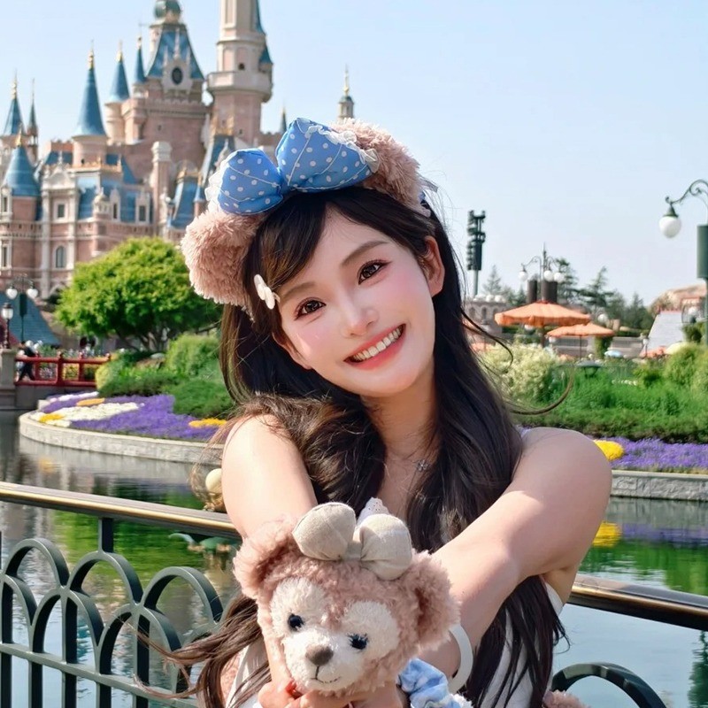 Băng đô nữ họa tiết hoạt hình sang trọng, thời trang