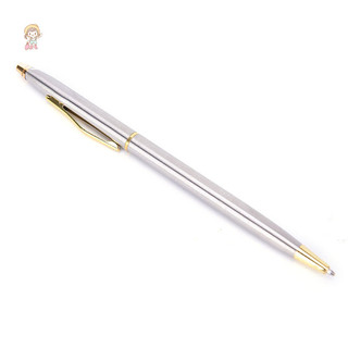 Twe 1 Bút Bi Kim Loại Văn Phòng Phẩm Thanh Inox Xoay Bút Ballpen VN