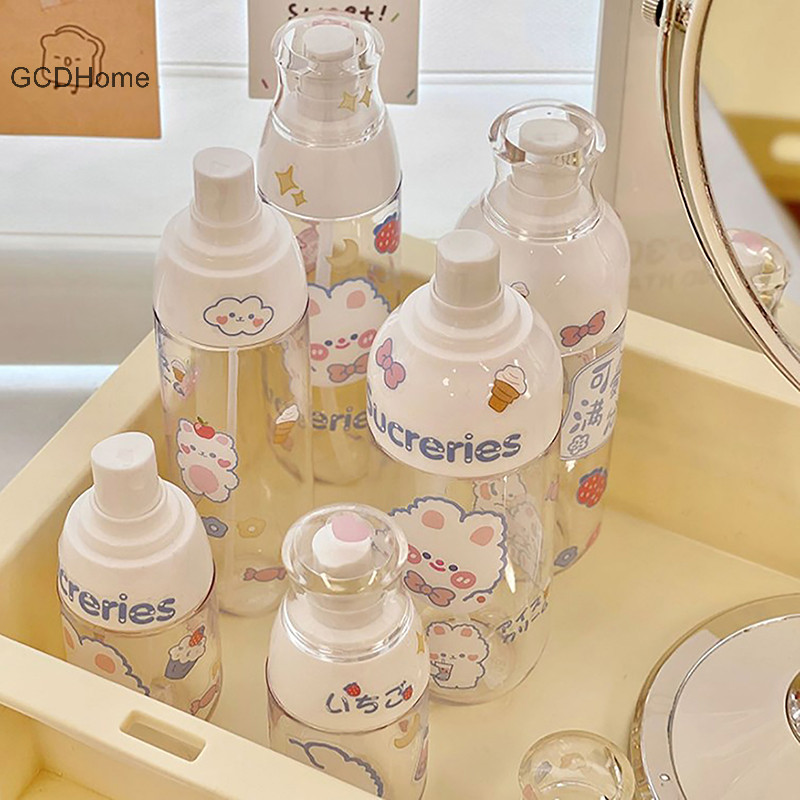 Gcdhome Đẩy Chai Di Động Lotion Du Lịch Rỗng Chai Trang Điểm Rửa Mặt Tẩy Trang Volue Cao HOT