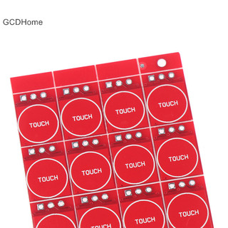 Gcdhome 20 Chiếc TTP223 Nút Cảm Ứng Tụ Điện Mô Đun Loại Kênh Đơn Cảm Biến Cảm Ứng Tự Khóa HOT