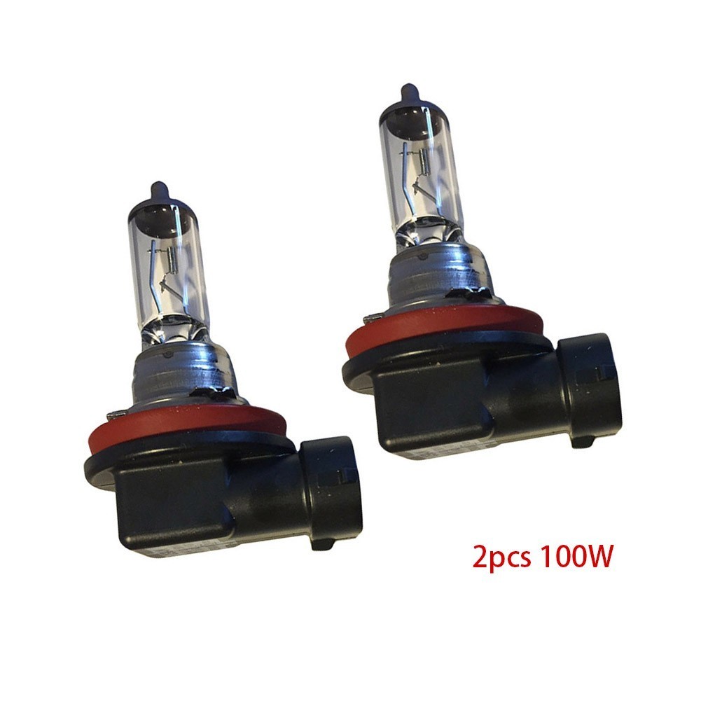 2 Chiếc H11 12V 100W Siêu Sáng Siêu Trắng Sương Mù Bóng Đèn Halogen Đầu Ô Tô Đèn Chất Lượng Tốt Sản Phẩm