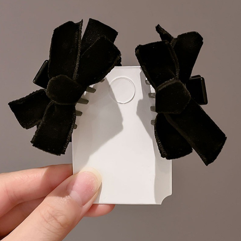2 Cái / bộ Kẹp Tóc Nơ Nhỏ Hàn Quốc Đơn Giản Kẹp Tóc Cô Gái