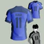 Jersey Anime Cosplay Blue Lock Team Eleven Isagi Yoichi xu hướng Áo thun ngắn tay in 3D
