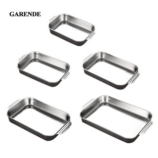 Chảo nướng Garende, Đĩa hải sản có tay cầm, Cạnh cuộn mịn, Phụ kiện Thoải mái khi cầm, Khay phục vụ