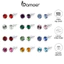 Khuyên tai BAMOER SCE862 bạc 925 đính đá zircon thời trang