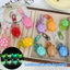 Bighsm Hoạt Hình Nhựa Dạ Quang Rùa Trang Trí Móc Khóa Phát Sáng Màu Rùa Móc Khóa Túi Mặt Dây Chuyền Accessor Bạn Gái Quà Tặng Martijn
